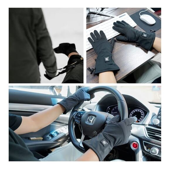 Savior Heat Heated Gloves M/L Rechargeable Winter Ski Snow Hiking S-18 - Picture 11 of 11